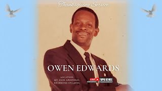 Celebrating The Life Of Owen Edwards