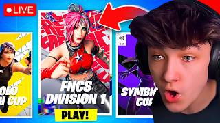 🔴LIVE! - FNCS DIVISION 1 TOURNAMENT in FORTNITE!