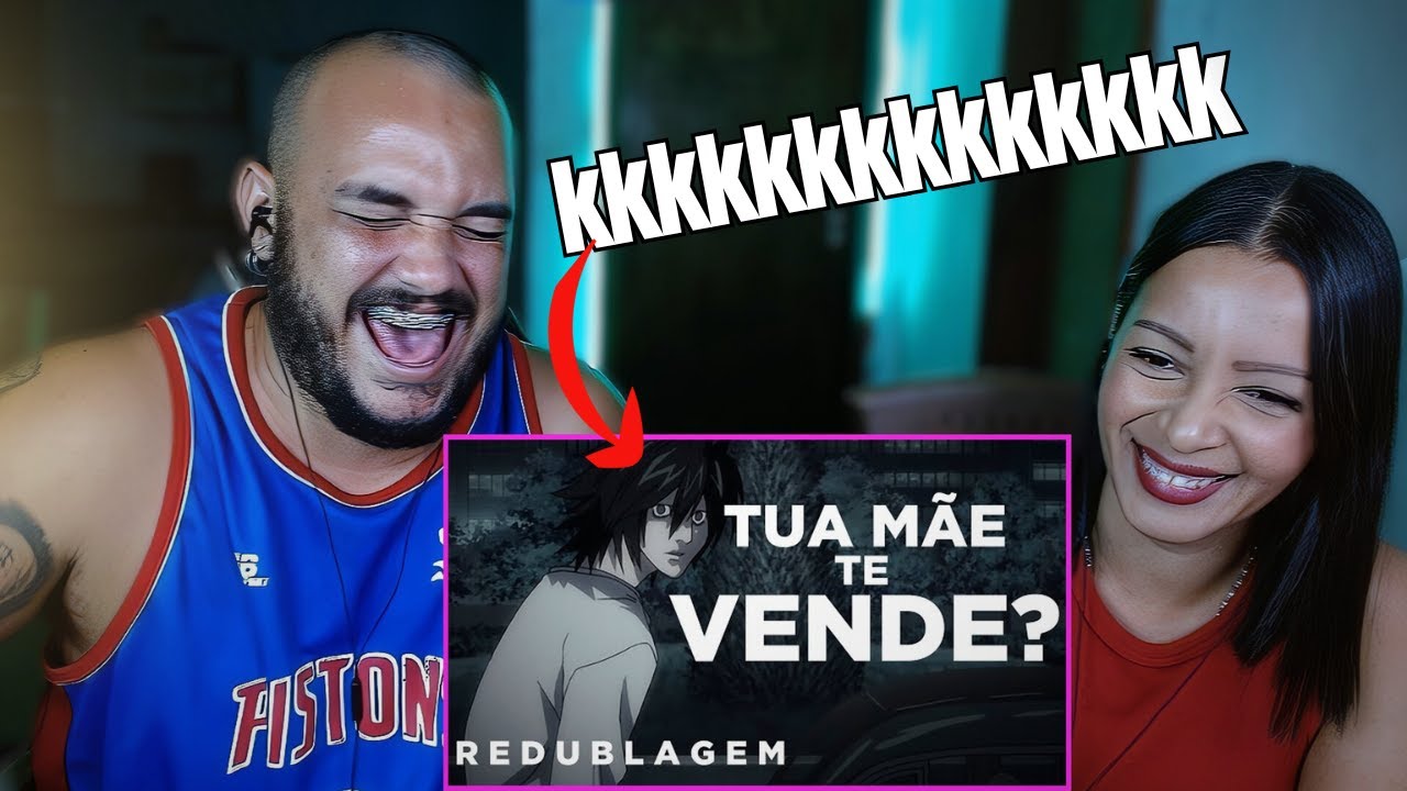 REAGINDO A Death Note Desmantelado (Paródia Redublagem)​