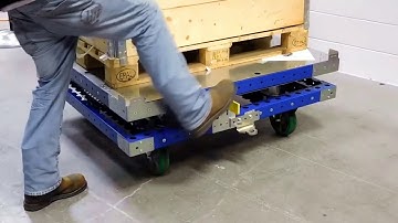 Custom carts quick and easy with the FlexQube concept! | Robust Material Handling Solutions