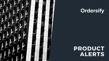 Low Stock - Back in Stock | Shopify Product Alerts by Ordersify