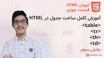آموزش html : آموزش ایجاد جدول در html ( تگ table )