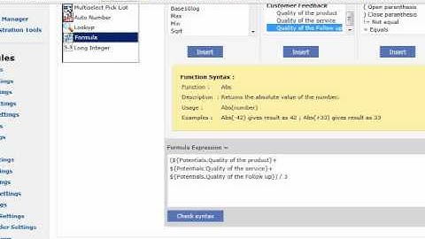 Zoho CRM - How to Use Formula Field