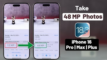 How to Take Photos 48 MP on iPhone 16 Pro Max!