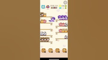 Color Cat Sort Cute Cat Game Level 188 #shorts #shortsfeed #cat #gaming