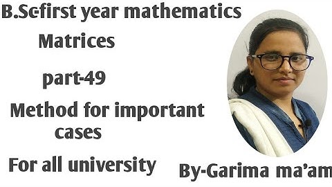 B.Sc-1st year mathematics, Matrices, part-49,system of non Linear equation