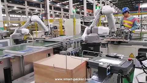 Automatic robot hand operation running video for cardboard hole drilling application case