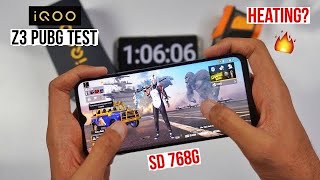 iQOO Z3 Pubg Bootcamp Test, Heating and Battery Test | Shocking Results 