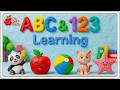 Preschool Learning activities for 3 year olds at home | Learn ABC Phonics Shapes Numbers Colors 🌈