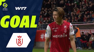 Goal Keito NAKAMURA (25 - SdR) STADE DE REIMS - HAVRE AC (1-0) 23/24