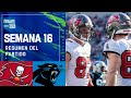 Tampa Bay Buccaneers vs Carolina Panthers | Semana 16 NFL Game Highlights