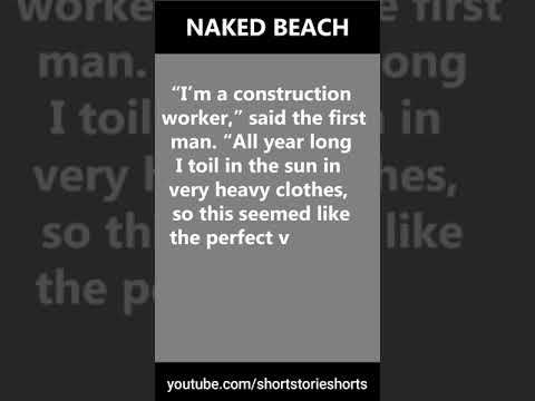 Naked BEACH Buddies #short #story #shorts