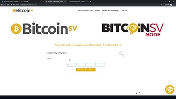 Blockchain - Claim Your Bitcoin SV With Blockchain Wallet - ( BSV Splitting )