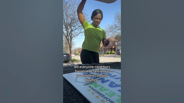 Start a cleaning business and make your first $1000 week