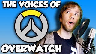 The Voices of Overwatch - (Voice Impressions)