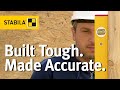 STABILA Spirit Level Series 80 AS: Tough. Exact. Made in Germany.