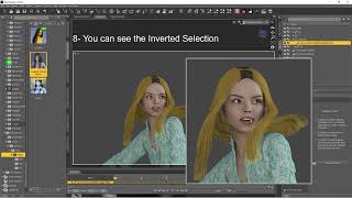Daz Studio dForce LucieHair for G8F: Weight Map Node edit Tutorial (mid to advanced users)! Enjoy!