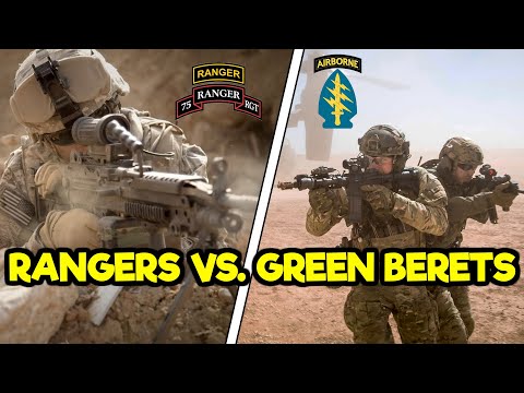 US ARMY RANGERS VS. SPECIAL FORCES (GREEN BERETS)