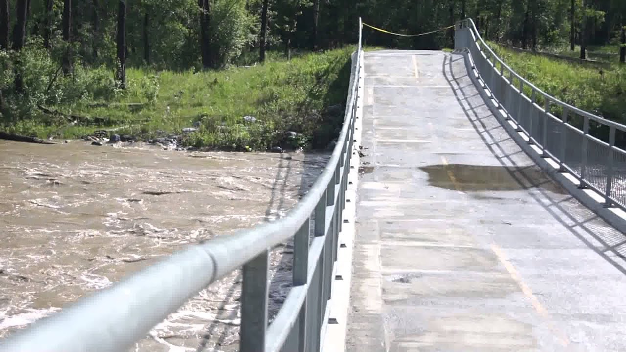Fish Creek Flooding June 21 2013 2) YouTube