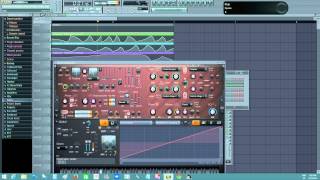 *old video* Harmor's crazy modulation