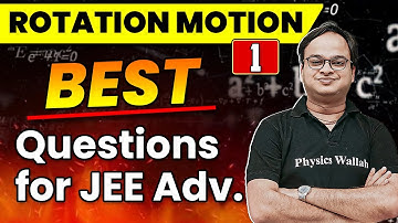 Rotational Kinetics | Best Questions for JEE Advanced | Rotation Motion 01