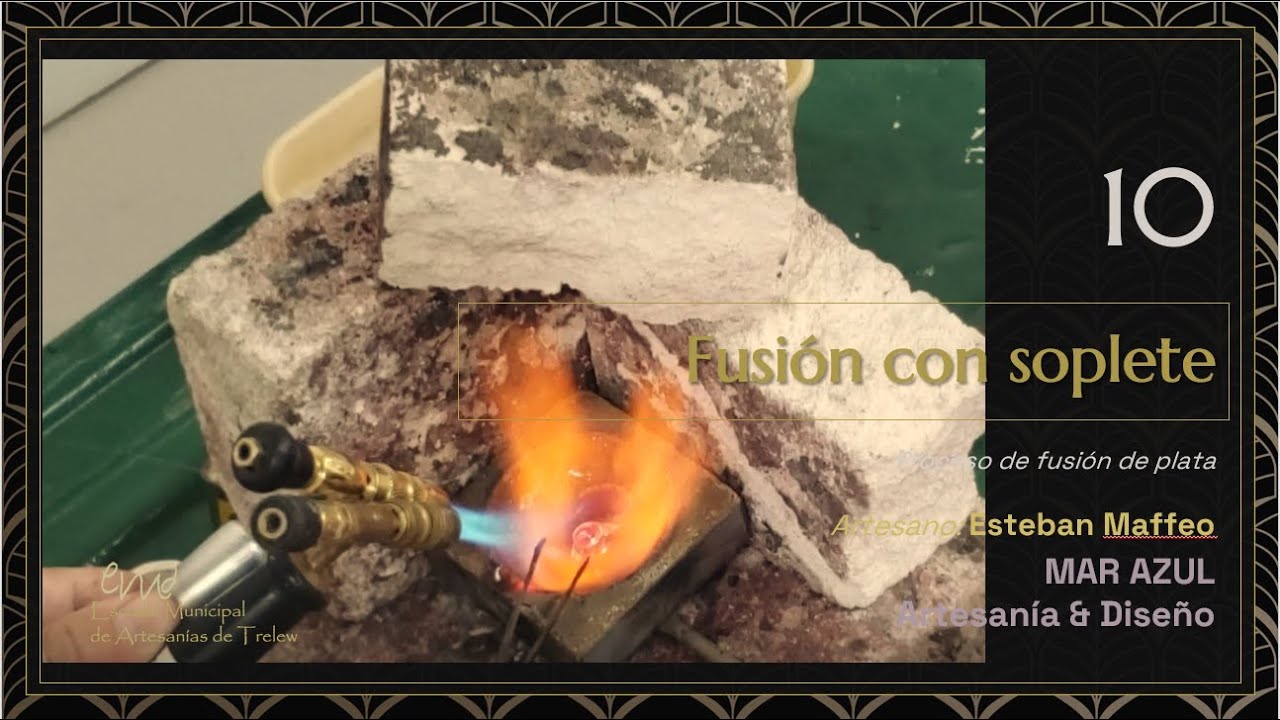 Metal 10 Técnica Fusión de plata - YouTube