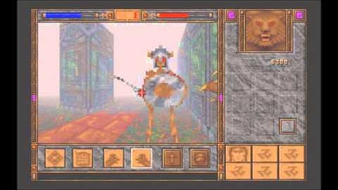 Shadowcaster (MS-DOS) Intro und Gameplay