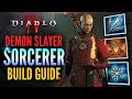 Diablo 4 - Demon Slayer SORCERER Build Guide! (Level 1-50) Best Sorcerer Leveling Build