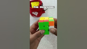 Class vs Homework vs Test On Rubik
