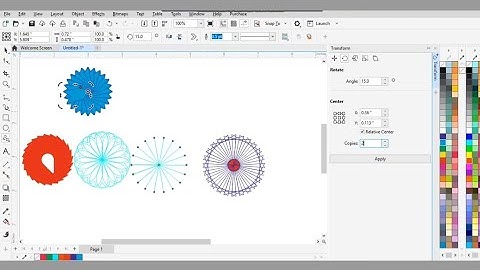 Creative design with CorelDRAW || Basic Corel draw learning