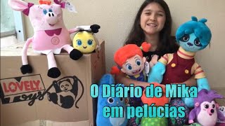 O Diário de Mika - coleção de pelúcias da Lovely Toys