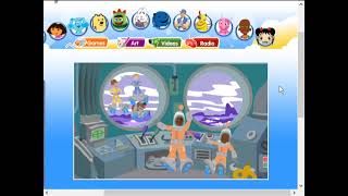 old nick jr website back in 2004 with wayback machine