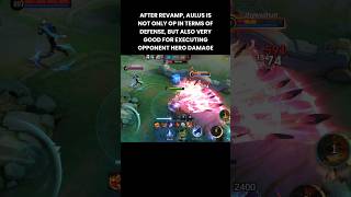NOTE HOW OP IT IS AFTER THE UPDATING #aulusmlbb #mobilelegends #mlbb