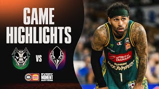 Tasmania JackJumpers vs. Adelaide 36ers - Game Highlights - Round 9, NBL24