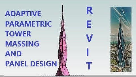 REVIT ADAPTIVE PARAMETRIC MODELLING TUTORIAL(TOWER DESIGN -2)
