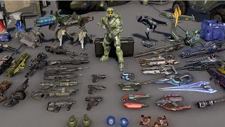 Halo 5 - All Weapons and REQ Variants - Reloads, Idle Animations and Sounds