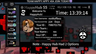 Roblox SS 🌊 | 🔥 Happy hub SS 🔥 | 💀 Codex Executor Android 💀 | rex #roblox #fullscript #scripting #xd
