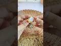 Diy Jhumka🤍✨ | Handmade Jewellery |#shorts #diy #handmade #howtomake #art #viral #trending