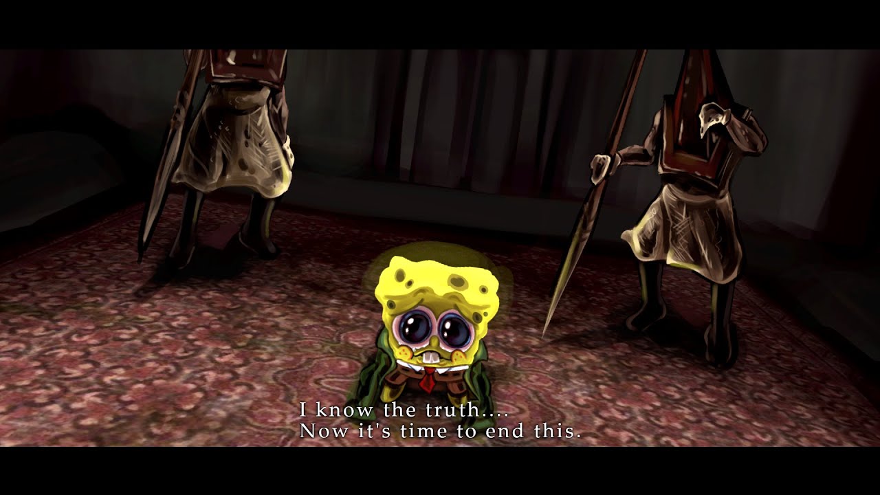 (Silent Hill 2 PS2) SpongeBob Squarepant's Confession - Full Cutscene UHD 1080p