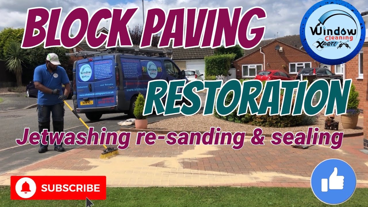 Block Paving Restoration Pressure washing, resanding and sealing incl conservatory cleaning Block Paving Restoration Pressure washing, resanding and sealing incl conservatory cleaning