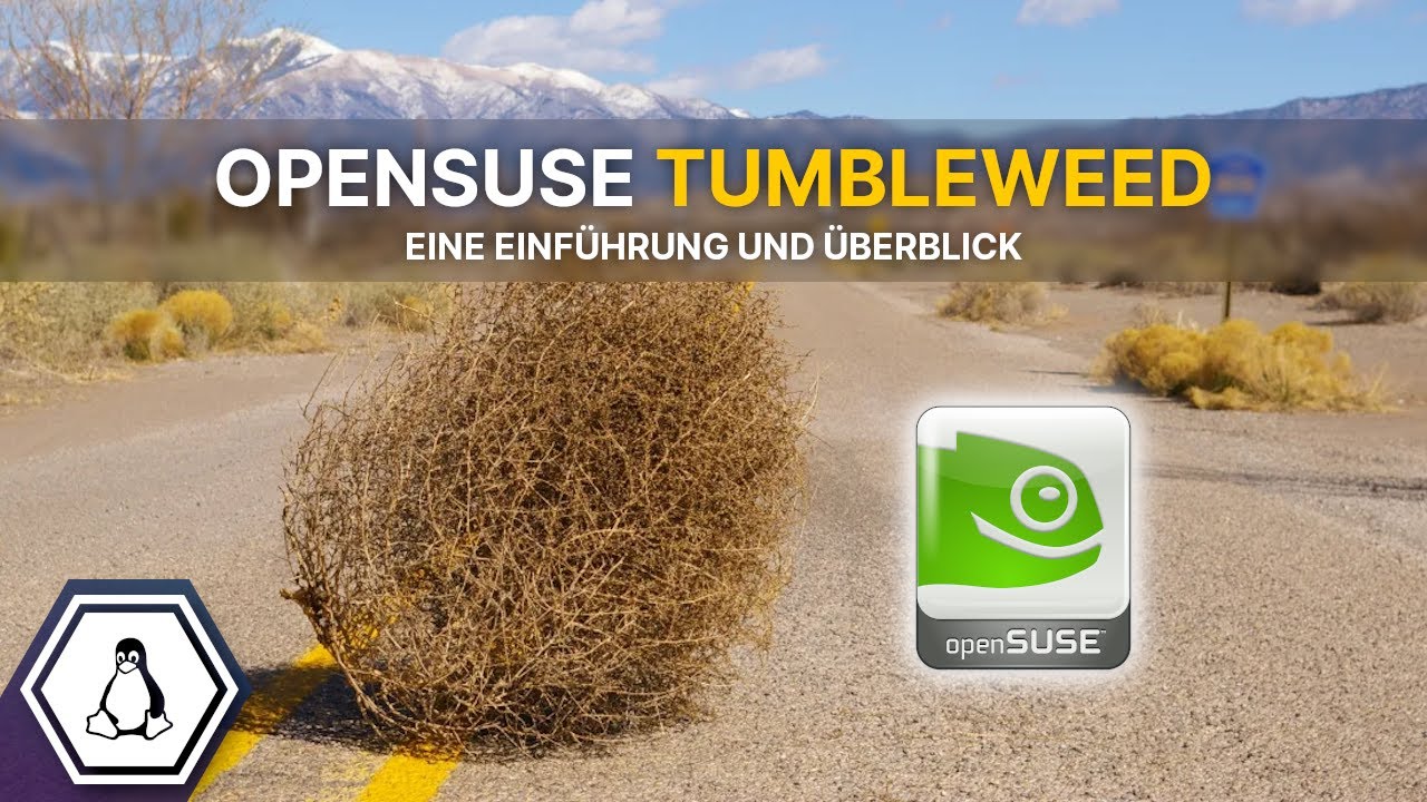 openSUSE Tumbleweed - Einführung und Überblick | #Linux #Opensuse - YouTube