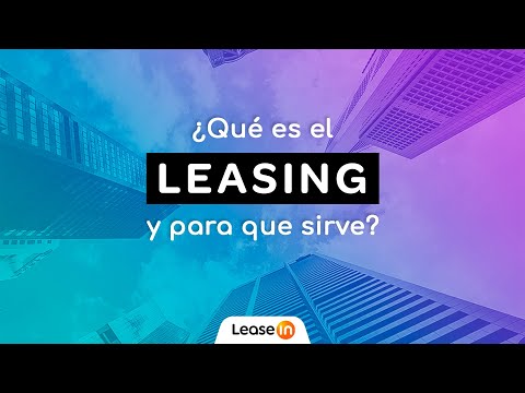 Video: Que Es El Leasing