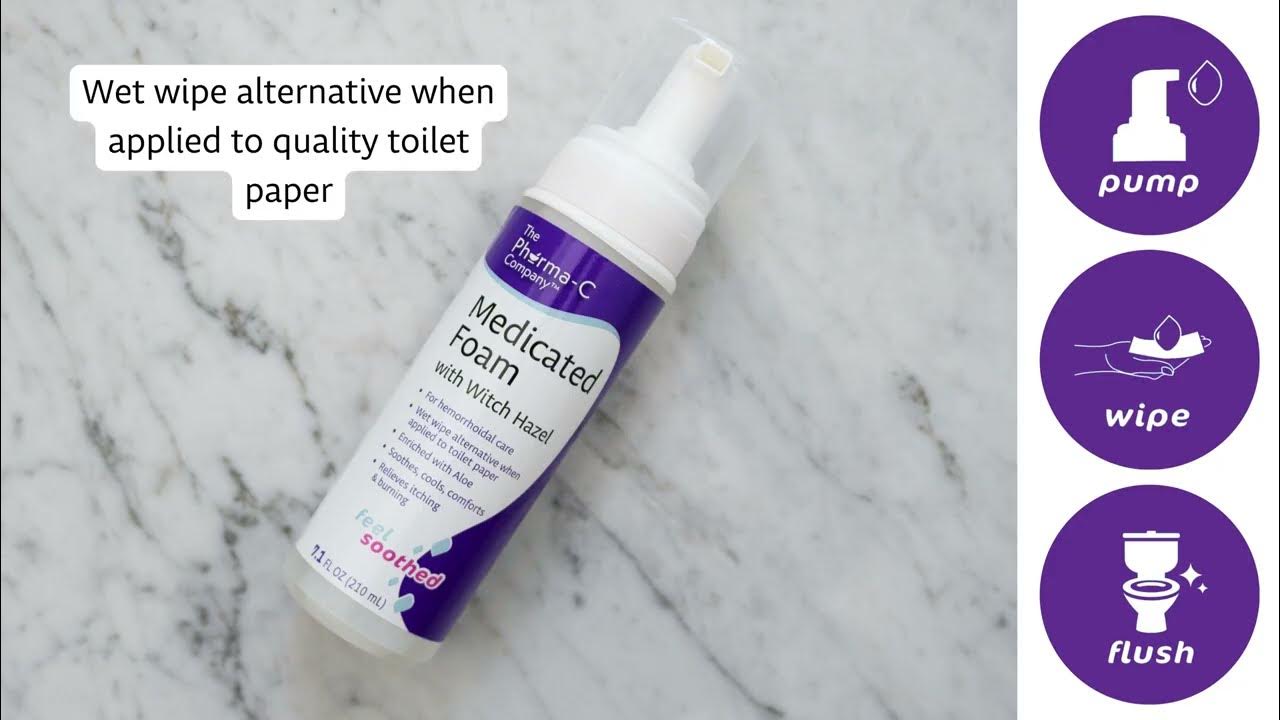 Medicated Toilet Paper Foam YouTube