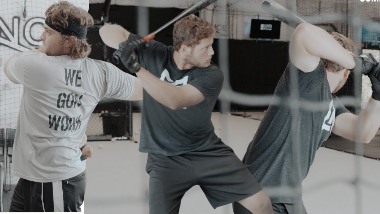 Baseball Hitting Routine Hitting Routine With D1 College Baseball Players - YouTube