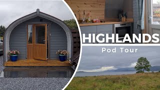 Scotland We Stayed In A Pod In The Highlands Discount Available 4K