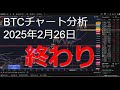 2025年2月26日ビットコイン相場分析