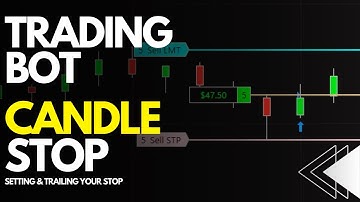Trading Bot Candle Stop and Trail Orders | Strategy Builder | NinjaTrader 8