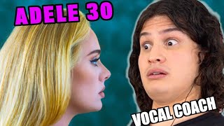 Vocal Coach Reacts to Adele - 30 (FULL ALBUM REVIEW)