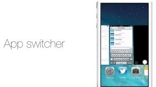 iOS 7: app switcher