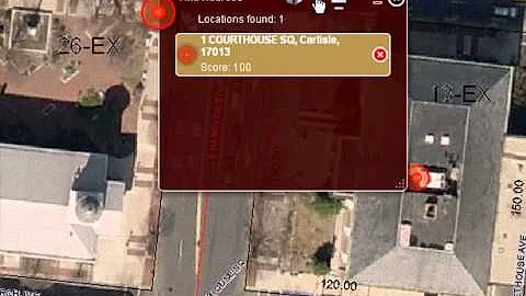 Assessment: Property Mapper - Map Coordinates
